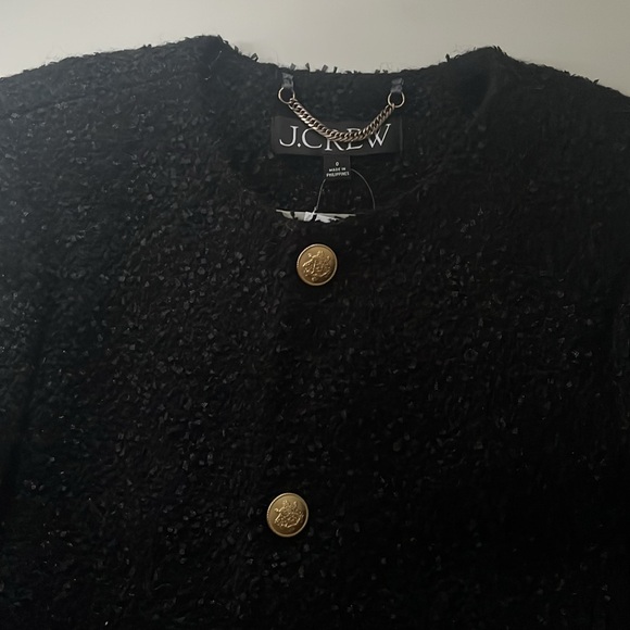 J Crew Textured Wool Blend Lady Coat size 0 - Picture 4 of 9